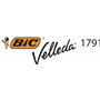 BIC Velleda 1791 Feutres pour Tableau Blanc Effaçables à Sec Pointe Large Biseautée - Couleurs Assorties, Etui Carton de 4