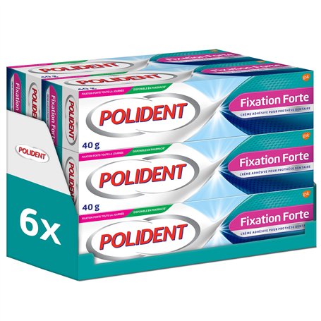Polident Crème fixative Forte Toute La Journée