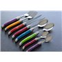 Laguiole Heritage - Ménagère 24 pièces multicolore - Set de couverts de table acier inox et ABS pour 6 personnes - Présentation 
