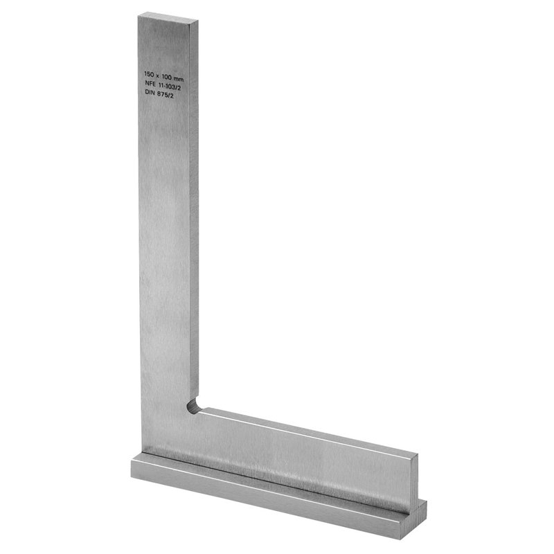 FACOM 1257.04PB Equerre à chapeau à 90° 150 mm, Métal, Rouge et Noir