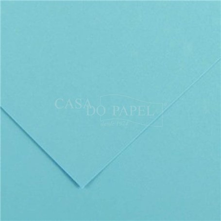 Canson 200040232 Bristols Iris Pack de 25 Feuilles 50 x 65 mm 185 g Bleu Clair