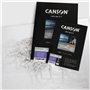 CANSON Infinity - Rag Photographique Duo - Boîte 25 feuilles de papier photo ultra lisse - A4 - 220g/m² - Ultra blanc