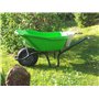 BROUETTE HAEMMERLIN POLYPRO Pick UP 110L Verte Roue GONFLÉE - 305122005