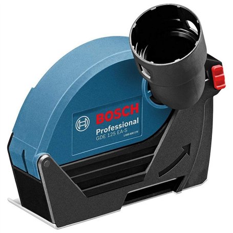 Bosch Professional Dispositif d’aspiration GDE 125 EA-S (pour meuleuses angulaires Bosch Professional avec capot à vis et disque