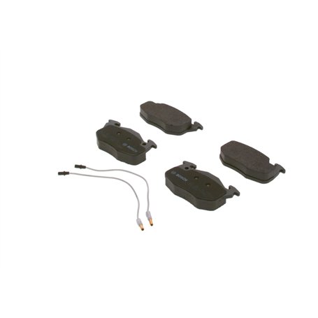 Bosch BP758 - Plaquettes de Frein Avant pour Voiture - Qualité Bosch - Réduction du Bruit et de la Poussière - Certifié ECE-R90