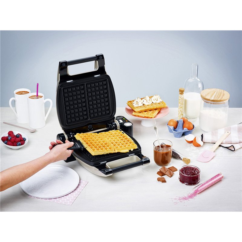 Image secondaire de LAGRANGE Pic à gaufres avec poussoir intégré pour retirer la gaufre sans se brûler, compatible lave-vaisselle, 010010