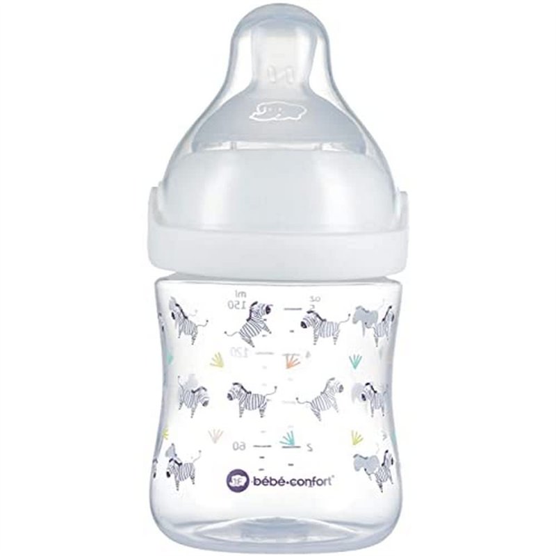 Bebeconfort Biberon Emotion Physio PP T0 Blanc Savannah 150 ml 3102201080