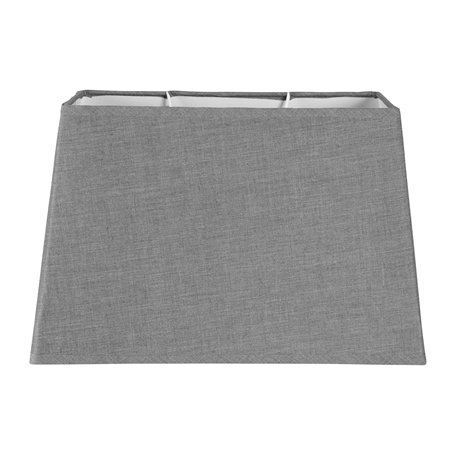 Abat-jour rectangulaire gris Ostaria