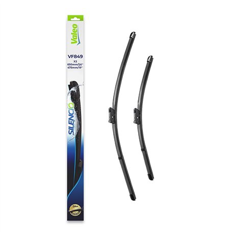VALEO Silencio Essuie-glace - VF849 - Kit de Balais d'Essuie-glace Plat d'Origine de Haute performance