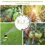 Jardibric - Programmateur d'Arrosage pour Jardin et Terrasse, ou de Brumisation, Durée réglable de 5 Secondes à 60 Minutes, Fréq