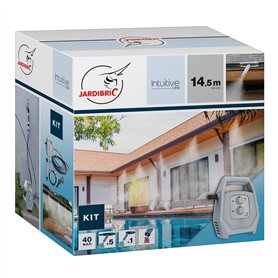 Jardibric - Kit de Brumisation KPBRU20 - Pompe Programmable Jusqu'à 40 Bars