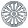IMDICAR 4 ENJOLIVEURS Meridian Argent avec Insert Chrome 15"