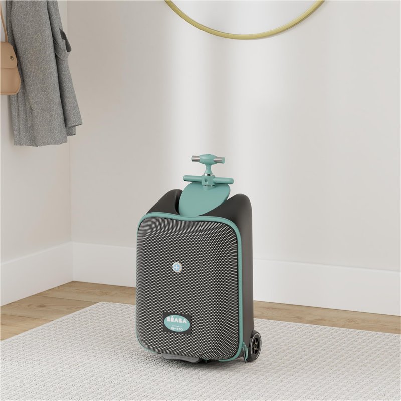 Image secondaire de BÉABA & Micro Mobility, Valise Cabine 2 en 1 avec une Assise pour Enfant, A partir de 4 ans, Evolutive, Large Ouverture, Capacit