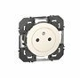 LEGRAND - Prise Electrique Murale 16A avec Terre dooxie Surface - Prise 2P + T Affleurante avec Fond Rétractable - Fabriqué En F