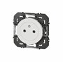 LEGRAND - Prise Electrique Murale 16A avec Terre dooxie Surface - Prise 2P + T Affleurante avec Fond Rétractable - Fabriqué En F