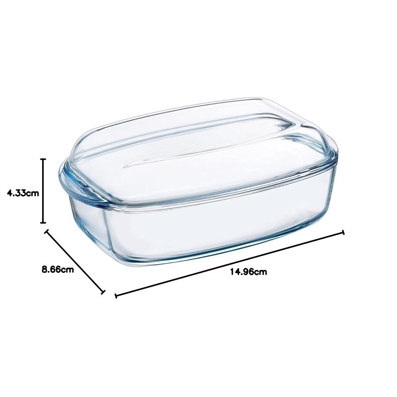 Image secondaire de Pyrex Classic Moule 38 x 22 x 11 cm Transparent