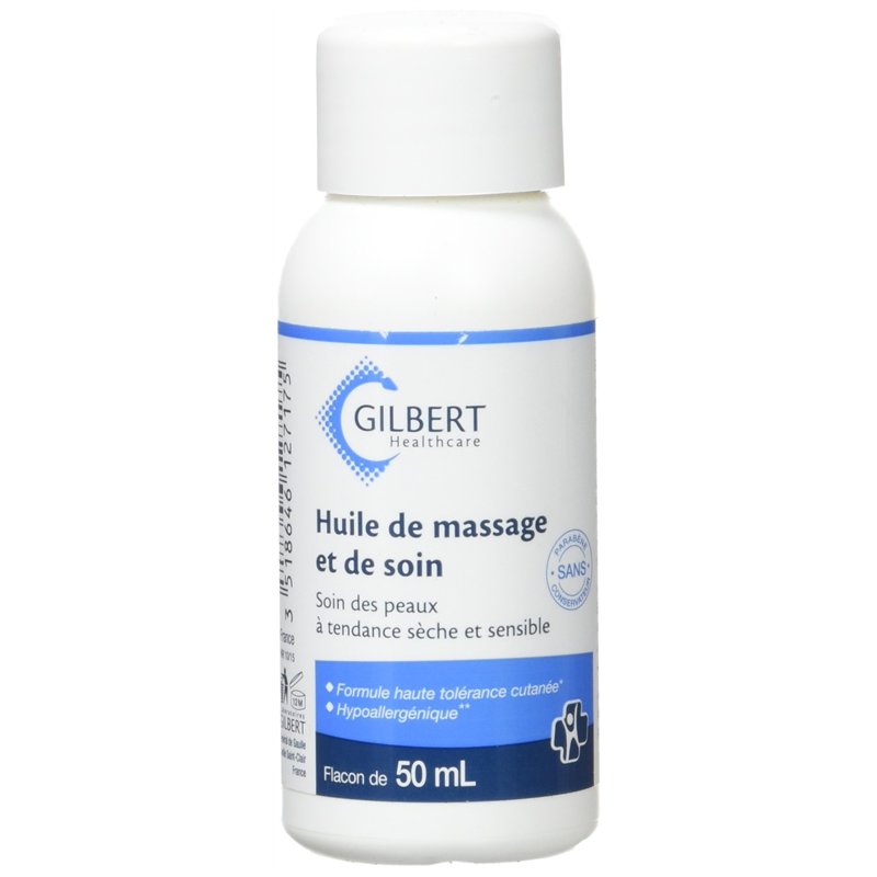 GILBERT HEALTHCARE Huile de Massage Flacon Individuel 50 ml