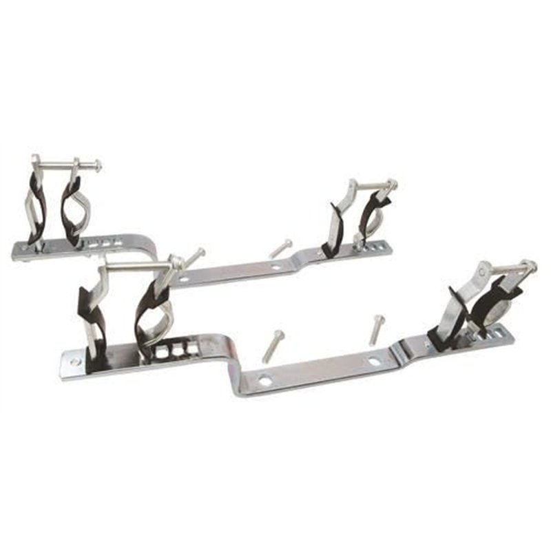 Image secondaire de SOMATHERM FOR YOU, Jeu de 2 supports en métal avec isolant pour collecteurs, compatibles avec 20/27, 26/34 et 33/42 - Idéal pour