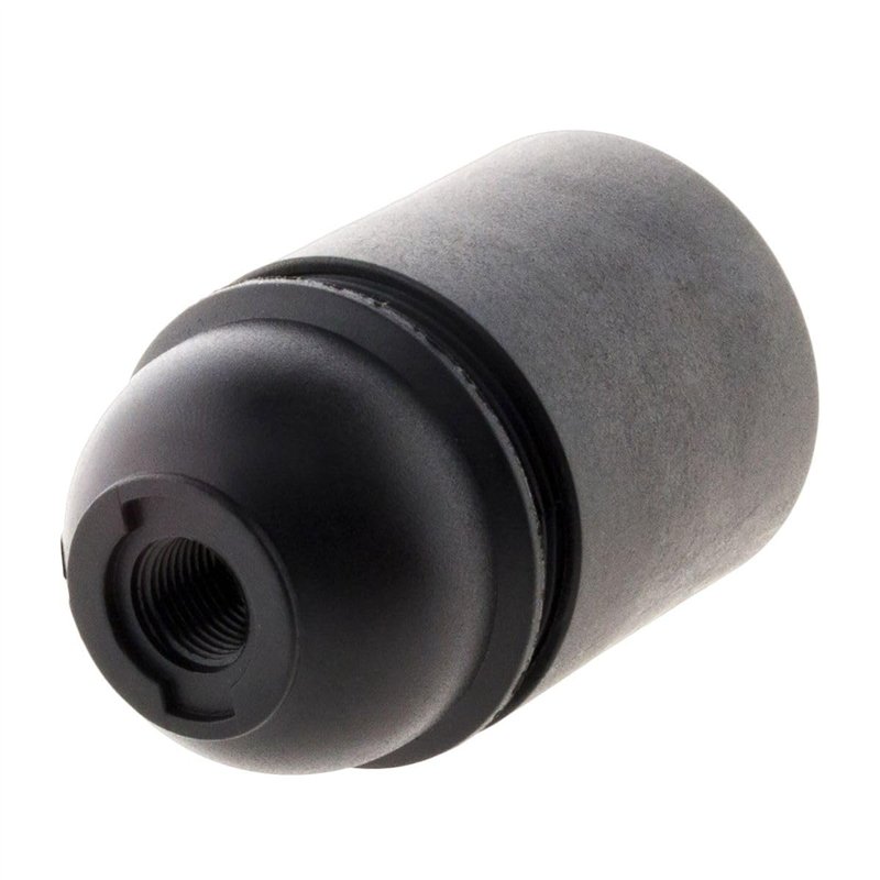 Image secondaire de Zenitech - Douille lisse sans bague - E27 - noir