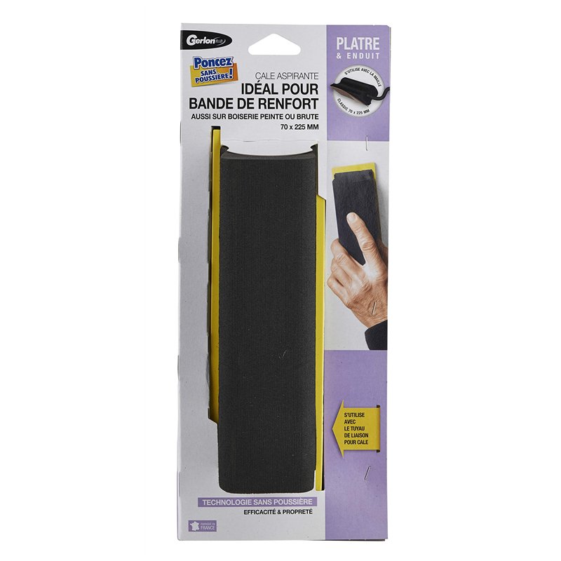 Gerlon - Cale abrasive aspirante Spéciale Bande de renforts