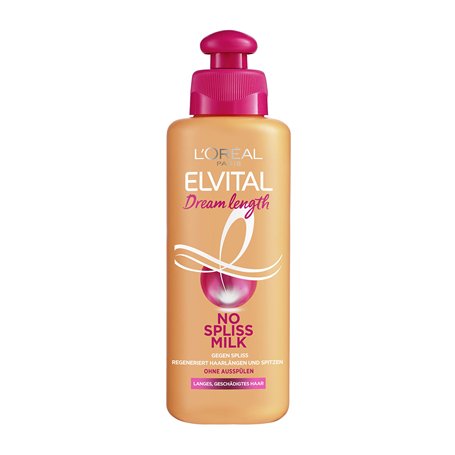 L'Oréal Paris Elvital - Cure Capillaire sans Pointes fourchues - pour Cheveux Longs et abîmés - sans rinçage - sans parabène - a