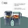 Babymoov Nutribaby One Robot Cuiseur Bébé Multifonctions 4 en 1 - Cuiseur Vapeur Mixeur, Intuitif, Capacité 2L, Petits Pots Bébé