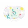 BADABULLE Phosphorescente Pack de 2 Sucettes Réversibles 6-12 Mois