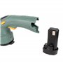 Coupe Bordure + Taille Haie Electrique sans Fil FISHTEC - Cisaille à Gazon 2 Types de Lames : Taille Herbe + Sculpte Haie - Batt
