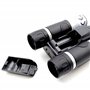 FISHTEC ® Jumelles Caméra Numérique – Enregistre Photos et Vidéos - 10x25 - Grossissement x10 - Champ de 101 à 1000m - A9-3h d'a
