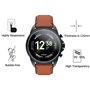 PHONILLICO Verre Trempé pour Fossil Gen 6 (2021) 42mm 44mm [Lot de 2] Film Protection Ecran Montre Anti Rayure