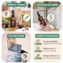 Bionoble Huile de Jojoba Bio 50ml + Pipette et Pompe - Bouteille en Verre - 100% Pure, Naturelle, Pressée à Froid - Huile de Joj