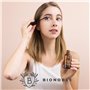 Bionoble Huile de Ricin Bio 50ml + Kit Mascara, Pipette et Pompe - Bouteille en Verre - 100% Pure, Naturelle, Pressée à Froid -