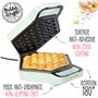 ScrapCooking - Bubble Waffle Factory - Machine à Gaufres Bulles de Hong Kong - Gaufrier Électrique pour Egg Waffles Boules Pâtis