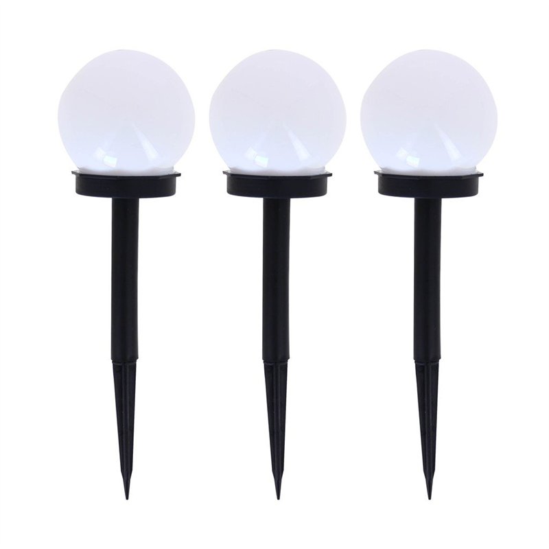 Xanlite, PACK3SO50B, Lot de 3 Balises Solaires RVB, IP44, Autonomie 8H