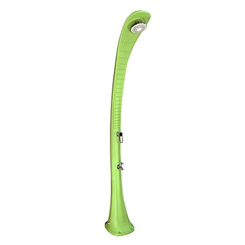 Formidra - Douche Solaire Cobra 32L - DS-C720VE - Douche Solaire Extérieure avec Rince Pieds pour Jardin - Chauffage par Énergie