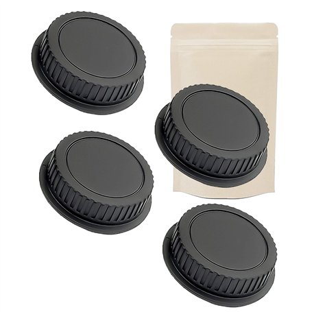 X4 EF Bouchon Cache Arrière Compatible pour Objectif Canon EOS - ADAPTOUT Marque FRANÇAISE