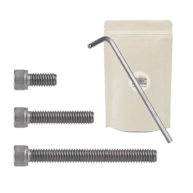 X3 Vis Longue 1/4 Trépied Accessoire au Pas Kodak Standard 1/4