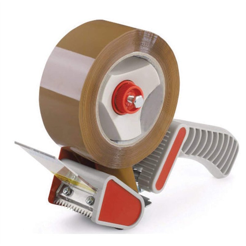 WONDAY Dévidoir Pistolet à Poignée pour Ruban Adhésif d'emballage ou Scotch - Automatique - Plastique - Dispenser de Ruban Adhés