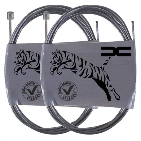 cyclingcolors 2X Cable DE DERAILLEUR Velo VTT Ville Route 2700MM Qualite Acier Cycle