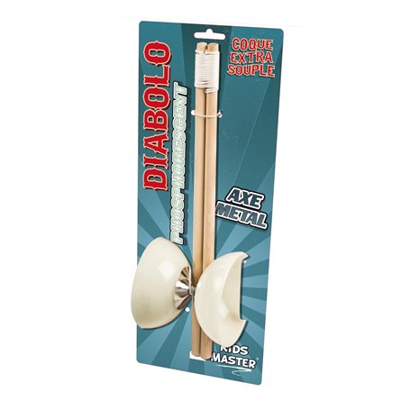 Megagic - JU9P - Jeu de Plein Air - Diabolo - Phosphorescent sur Cartonnette