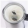 H.Koenig Mousseur à Lait Electrique MLK8 Inox 0,24L, Mousse Onctueuse Froide ou Chaude, Revêtement antiadhésif, Arrêt automatiqu