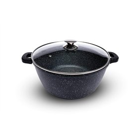 Techwood Faitout en pierre Ø 32 cm de diamètre