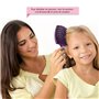 2 Brosses à Cheveux en Poils de sanglier- Démélant 100% Narurel - Démêler sans larmes ! Set Brosses (Rose et violette)