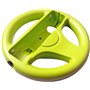 Link-e - 2 X Volant compatible avec manette wiimote sur console Nintendo Wii/Wii-U (Vert/Rouge)