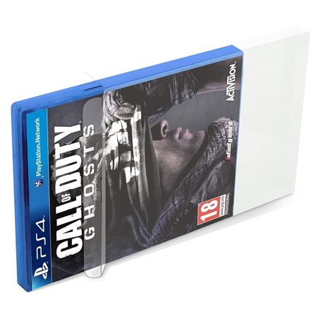Link-e : 10 X Boitier de Protection Plastique pour Boite de Jeu Compatible avec Console SONY Playstation 3 et 4 (PS3