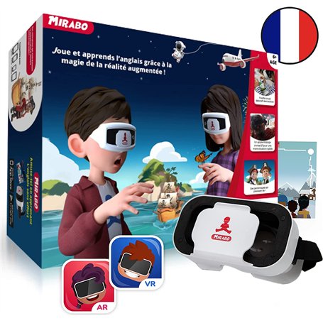 Reenbow Mirabo : joue et apprends l'anglais - jeu éducatif en réalité augmentée et virtuelle à partir de 7 ans