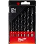 Milwaukee 4002395371259 4932352466 Lot de 8 forets à bois