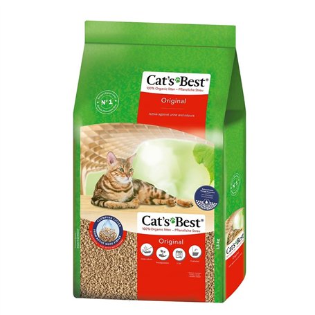Cat's Best - Litière Végétale Original pour Chat - 40L