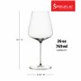Spiegelau & Nachtmann 1350165 - Lot de 2 verres de Bordeaux en cristal - 750 ml - Definition