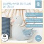 BIECO Doudou Canard | 20 cm | Lin & Coton Pour Bébé | Peluche Canard | Doudou et Compagnie | Cadeau Naissance Garçon Fille